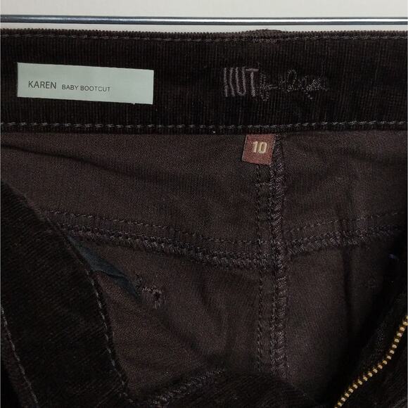 Kut Karen Baby Bootcut Cords/Jeans - Size 10 - NWT - Picture 10 of 16